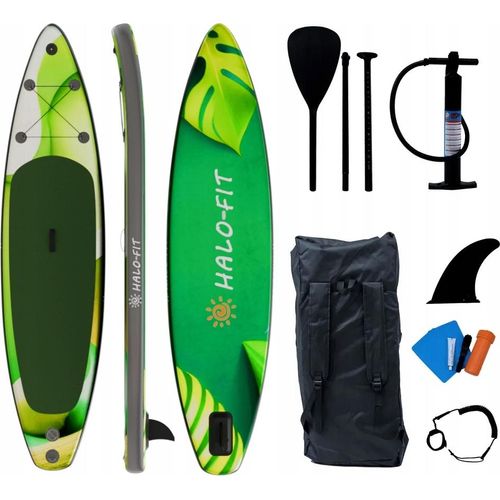Brett Sup 335Cm Halo-Fit Sup11 Grün, Satz Von Schwimmen Wasser Zubehör