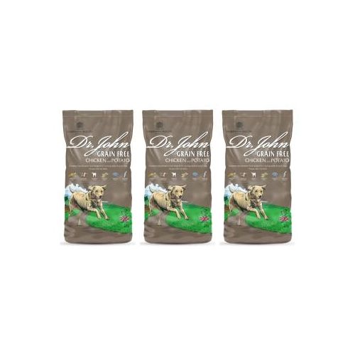 Dr John Getreidefreies Huhn & Kartoffeln 3x2 kg