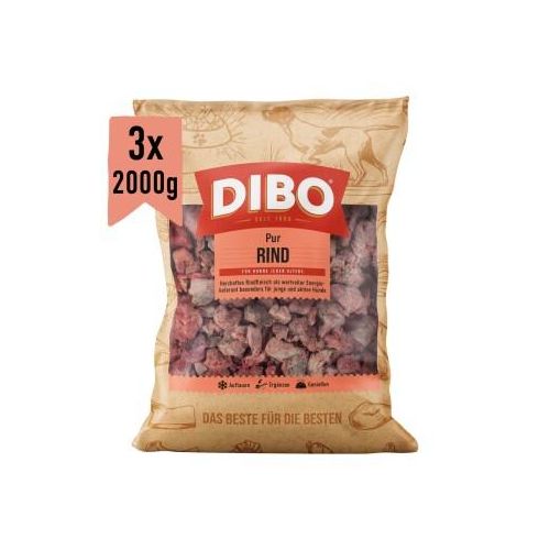 DIBO Frostfutter Rindfleisch 3x2 kg