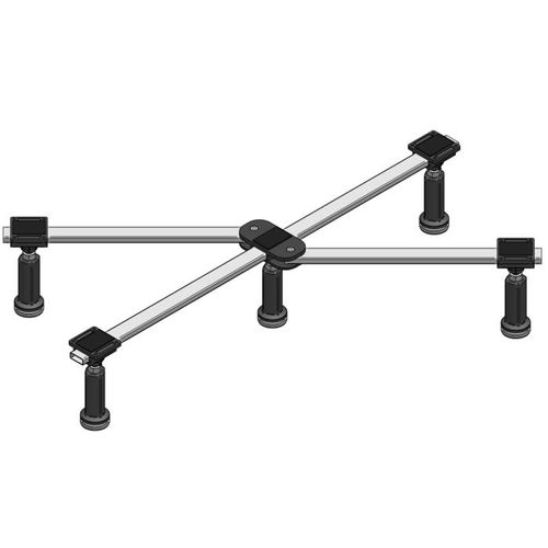 mabo Sanitec Duschwannenfuß DWF GIGA 101320 für Duschwannen von 750 x 800 bis 1000 x 1000 mm