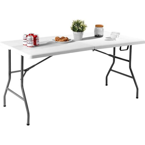Costway Klapptisch Campingtisch Falttisch Gartentisch Koffertisch Biertisch Esstisch Balkontisch Tisch klappbar M