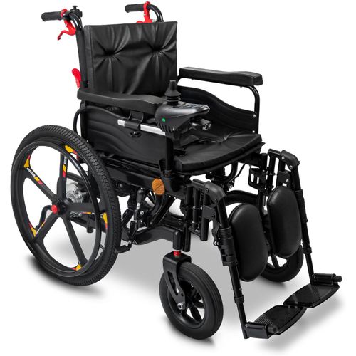 Elektrorollstuhl ROLEKTRO "Rolektro, Elektrorollstuhl ERS-6 Li", schwarz, Rollstühle, B/H/L: 68cm x 100cm x 95cm, B:68cm H:100cm L:95cm