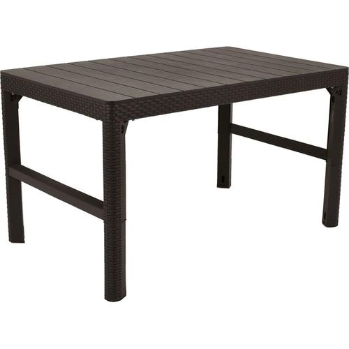 Keter Lyon Gartentisch - 116 x 71 x 40 – 65 cm - braun