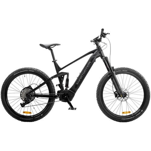 E-Bike SMARTMOTION Gr. 46, schwarz, Elektrofahrräder, 45,72cm