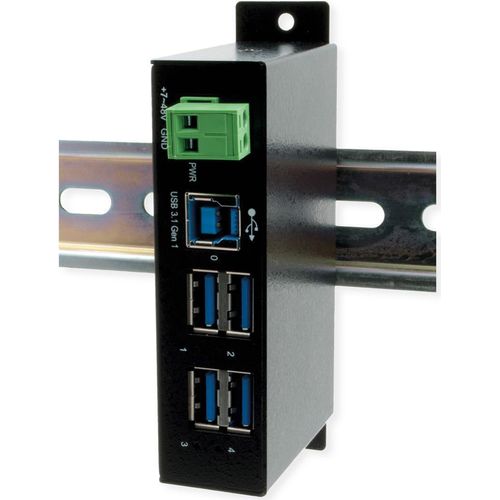 USB 3.2 Gen 1 HUB 4-Port mit 15KV EDS Überspannungsschutz