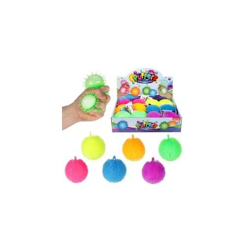 Toi-Toys - PUFFERZ Puffer Quetsch-Ball -Neon- 8cm 6Var