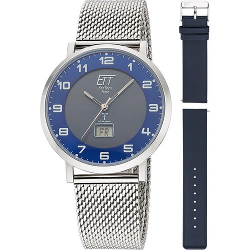 ETT Eco Tech Time EGS-11621-32MS Herrenuhr Atacama Solar Funkuhr