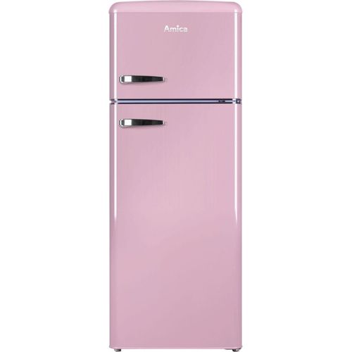 Amica Kühl-/Gefrierkombination KGC 15636 P, 208 l, ST, 40 dB, 2,5 kg/24h, , Farbe Rosa
