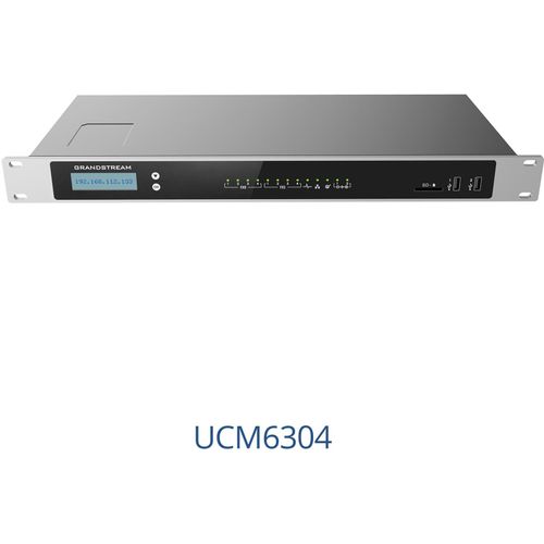 GRANDSTREAM UCM6304 IP PBX - 500 Benutzer 4*FXS, 4*FX0