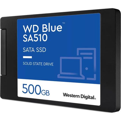 Western Digital Blue SA510, 500 GB, 2.5", 560 MB/s, 6 Gbit/s