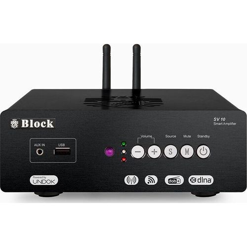 Block SV-10 Smart-Verstärker schwarz