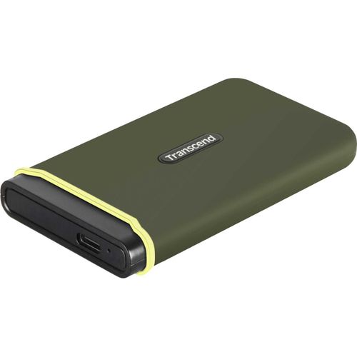 Transcend ESD380C, 2 TB, USB Typ-A auf USB Typ-C, 3.2 Gen 2 (3.1 Gen 2), 2000 MB/s, Passwortschutz, Grün