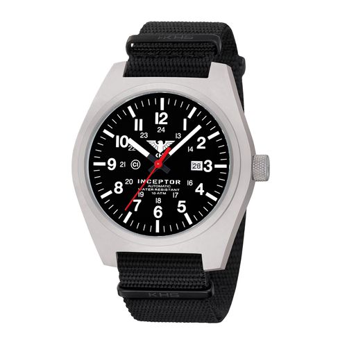 KHS Einsatzuhr KHS.INCSA.NB Inceptor Automatik 46mm 10ATM