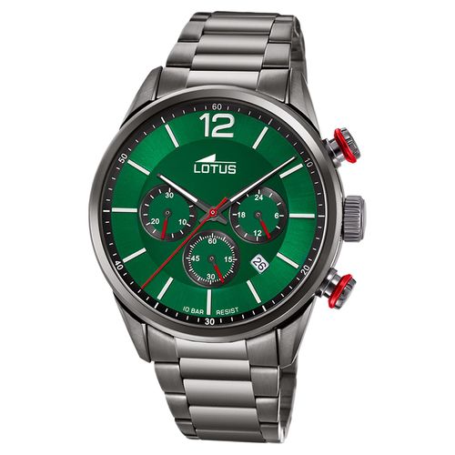 Herren Armbanduhr Lotus Watch Edelstahlband Chronograph 18686/4