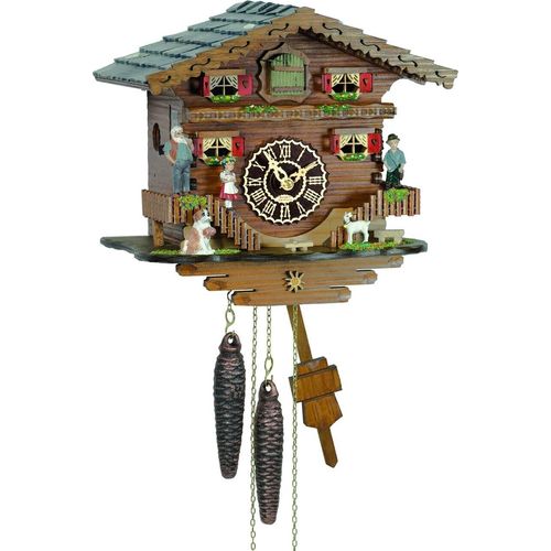 Trenkle - 1508 - Chalet-Kuckucksuhr - 1-Tag-Kettenzugwerk - Kuckuck Classic