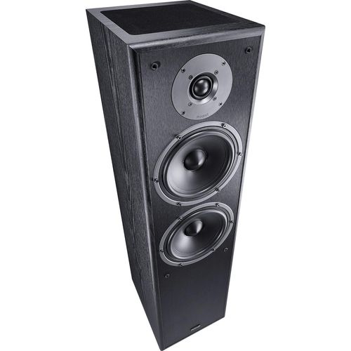 Magnat Monitor S80 ATM | Standlautsprecher mit integriertem Dolby Atmos Lautsprecher - Schwarz