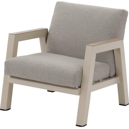 Hespéride - Gartenmöbel sessel "axiome" ton aluminium und texaline und polyester