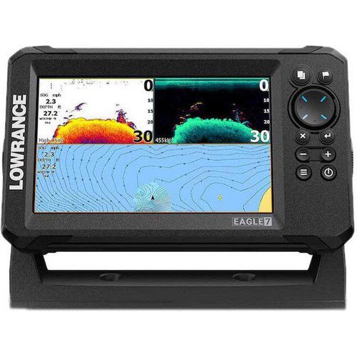 Lowrance Eagle 7´´ 83/200 Hdi Plotter Schwarz Schwarz One Size