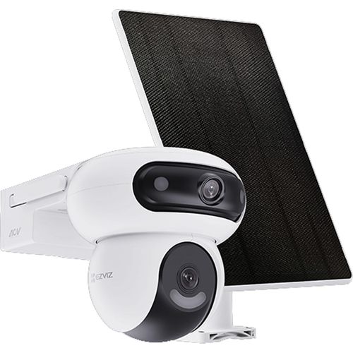 EZVIZ HB90 Dual PTZ-Außenkamera 2K+ Duallens, 8W Solar