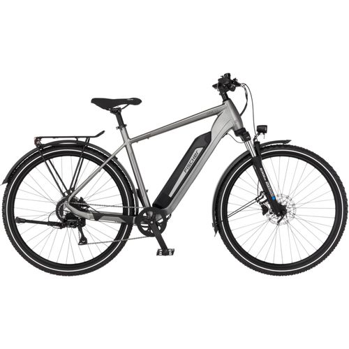 E-Bike FISCHER FAHRRAD "TERRA 2.2 459 55" Gr. 55, grau, Elektrofahrräder, 55cm, 29 Zoll (73,66cm), Pedelec, Elektrofahrrad für Damen und Herren