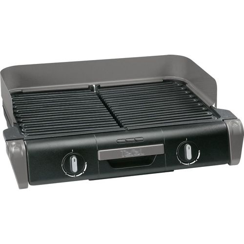 TEFAL Tischgrill Elektrogrill 2x 630 cm² Grillfläche BBQ Grill elektro 2400 Watt
