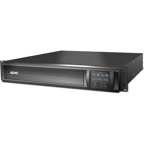 APC Smart UPS SMX - SMX1000I - USV 1000VA (Rack / Tower, bis zu 20 min. Überbrückungszeit bei Stromausfall, LCD Panel, ECO Mode - Stromsparfunktion)