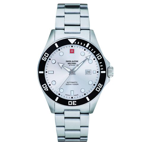 Swiss Alpine Military Deep Sea Automatic Diver SAM7095.2132 Herrenuhr Deep Sea Automatic Diver