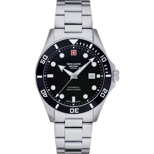 Swiss Alpine Military Deep Sea Automatic Diver SAM7095.2137 Herrenuhr Deep Sea Automatic Diver