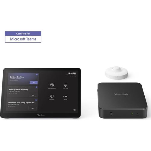 Yealink MVC Series MCoreKit-C5-MS - Kit für Videokonferenzen (MTouch Plus Touchpanel, MCore Pro Mini-PC, RoomSensor)