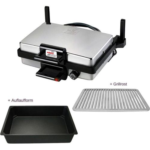 SILEX Aktionspaket Silex Multigrill + Auflaufform + Grillrost