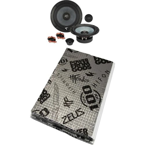 Lautsprecher Hifonics ZS6.2E inkl. Hifonics Dämmpaket 100db -