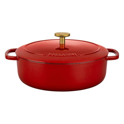 Ballarini Bellamonte Ovaler Gusseisen-Bräter - Rot, 2,2 l