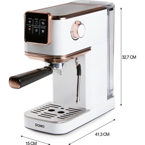 Domo Do746k Espresso Wit 20bar Kleurendisplay