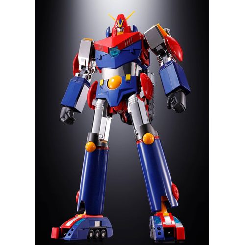 Super Electromagnetic Machine Voltes V Soul of Chogokin Diecast Actionfigur GX50-SP Com-Battler V Chogokin 50th Anniversary Ver. 25 cm