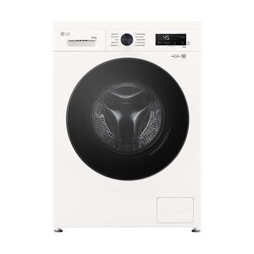 LG LG Waschtrockner (E/A, 9 kg / 5 kg, 1.300 U./Min.), Weiß mit schwarzem Bullaugenring W4WB3095Y W4WB3095Y