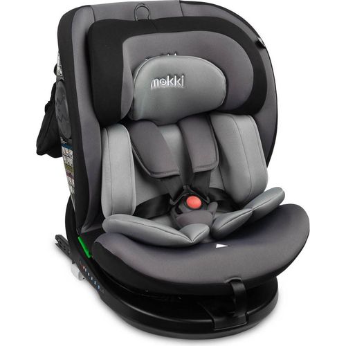 CARETERO Autositz Kinder Autokindersitz Mokki, ISOFIX, 40-150cm, Grau