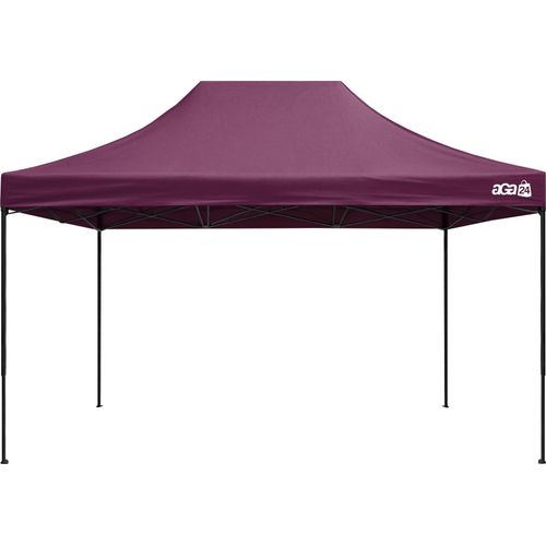 Aga Verkaufsstand 1S 3x4,5 m Dunkelrot