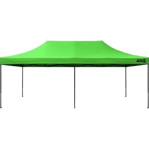 Aga Verkaufsstand ohne Seitenwände 3x6 m Grün
