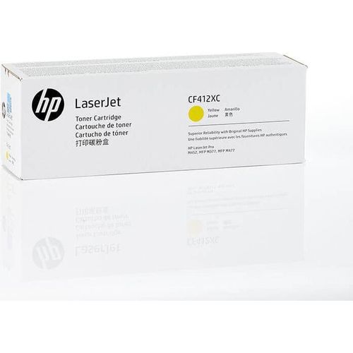HP Toner CF412XC 410X Gelb Vertrag
