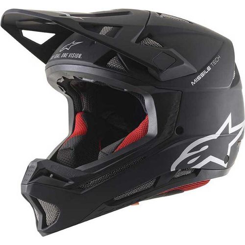 Alpinestars Missile Tech Solid Downhill Helm (Black,L (59/60))