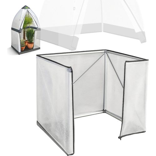 BioGreen Verlängerung für Überwinterungszelt "Tropical Island M" L 130 x B 130 x H 100 cm