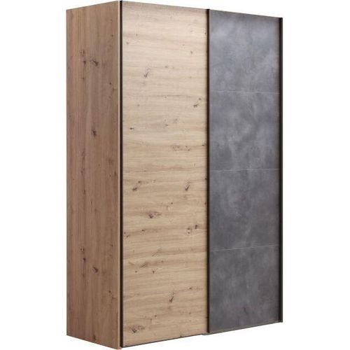 Schwebetürenschrank - Artisan Eiche Nachbildung - Tadao Nachbildung - 150 x 223 cm