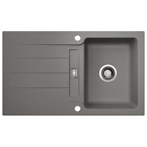 Naber Einbauspüle Keramik LineUP 1E lava