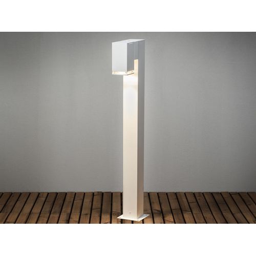 LED Wegeleuchte aus Alu zur Wegbeleuchtung und Gartenbeleuchtung, 100cm Weiß