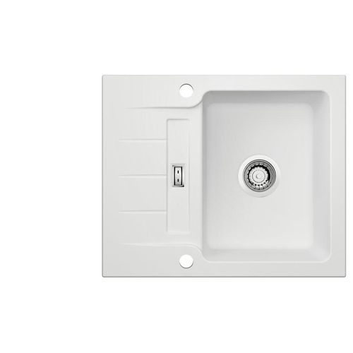Naber Einbauspüle Keramik LineUP 2E weiß matt
