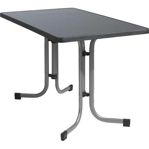 Sieger 233/A Boulevard Klapptisch Mecalit-Pro Schieferdekor 115x70 Graphit