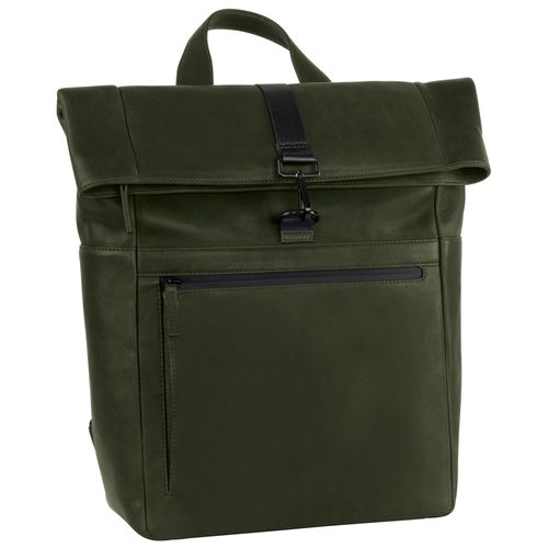 LEONHARD HEYDEN Rucksack Den Haag Rolltop oliv