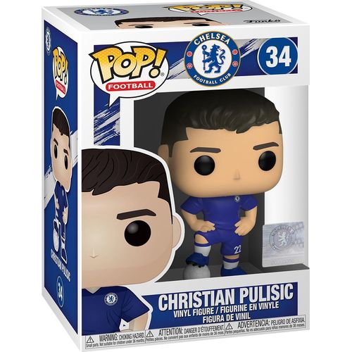 Chelsea Football Club - Christian Pulisic 34 - Funko Pop! - Vinyl Figur
