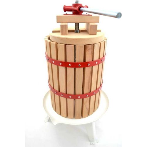 Obstpresse 18L Fruchtpresse Saftpresse Maischepresse Weinpresse Apfelpresse Holz