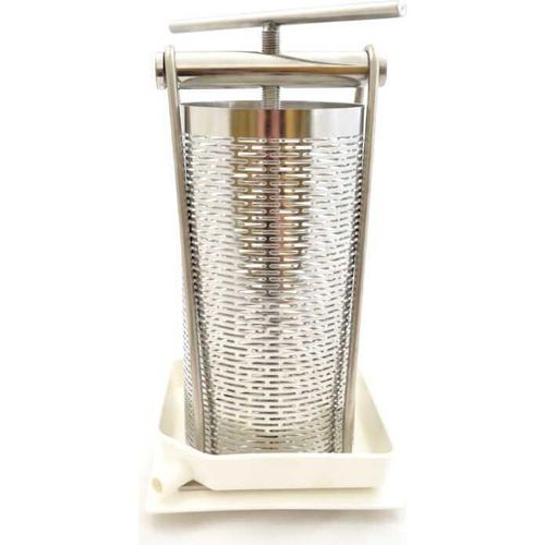 Obstpresse 4,5L Fruchtpresse Saftpresse Maischepresse Weinpresse Apfelpresse Metall